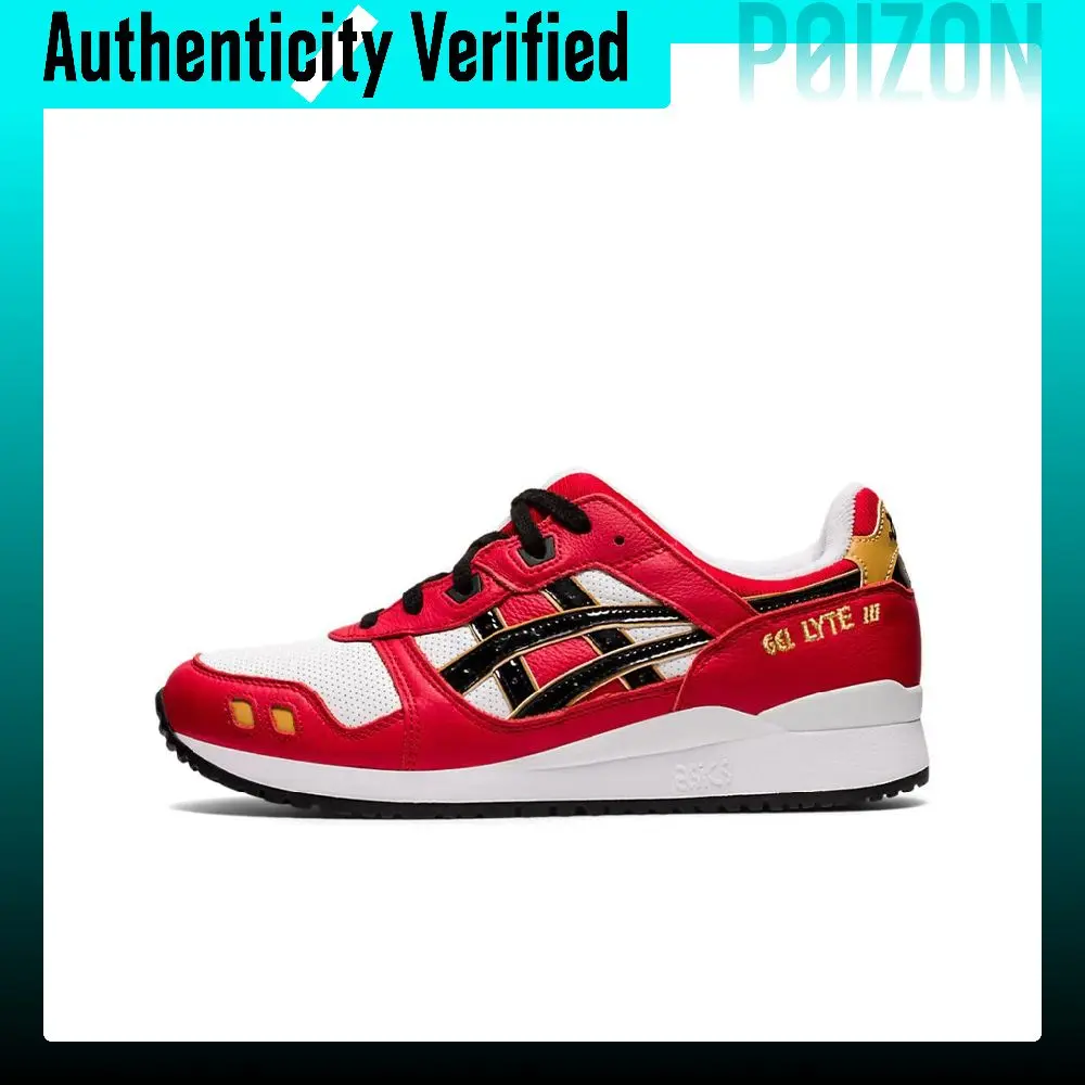 Asics Gel Lyte 3 OG Low top Running Shoes Unisex Red White 1201A180-600