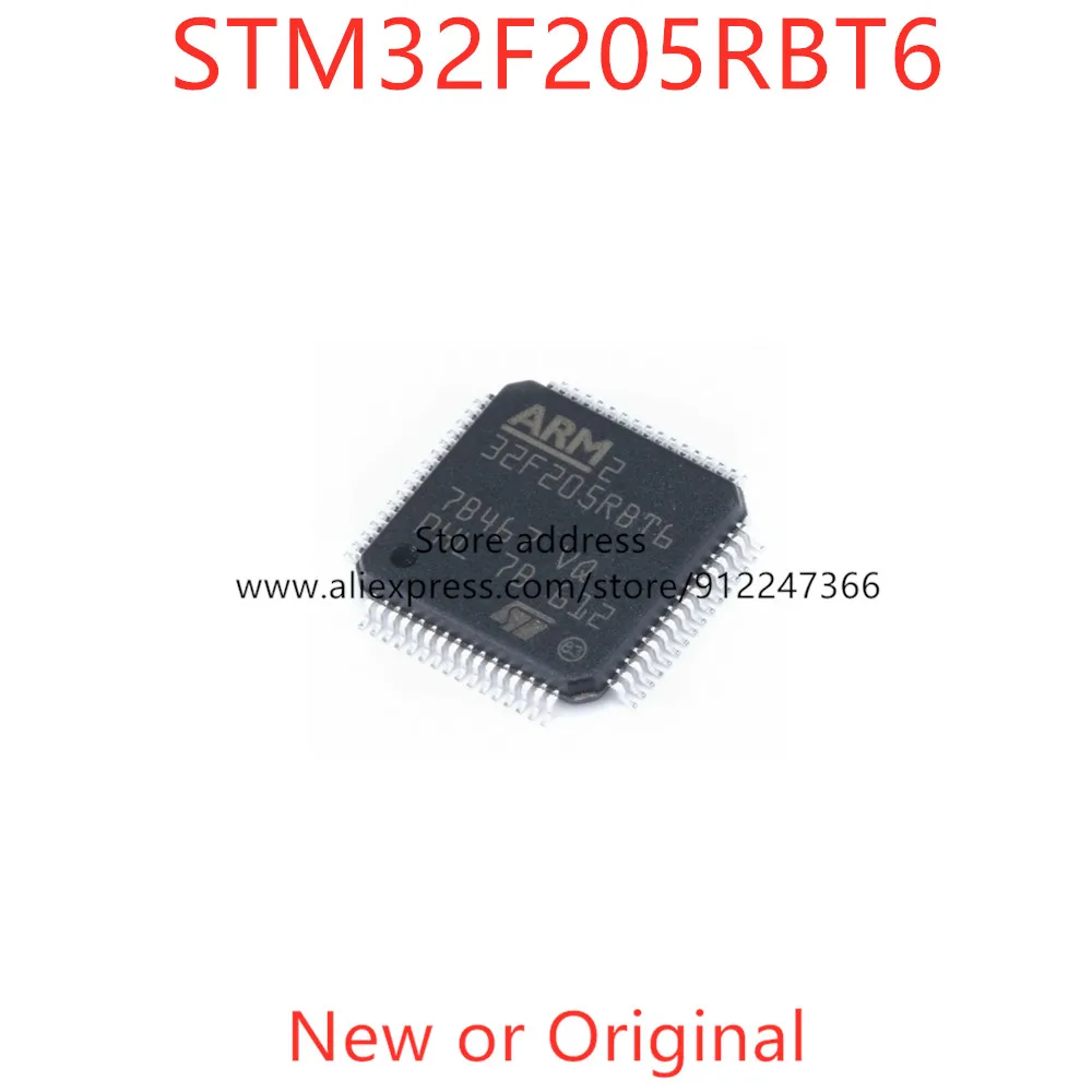 5pcs STM32F205RBT6 or STM32F205RCT6 New and Original