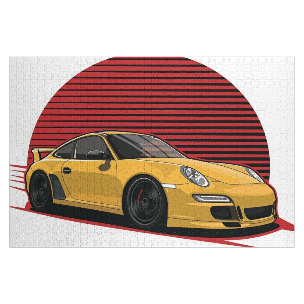 Modern Classic 997 GT3 Jigsaw Puzzle Anime Custom Jigsaw Puzzle