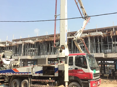 Fully Inspected & Rebuilt Concrete Boom Truck, 50m Arm, 180 M³/h Capacity, Ready To Work