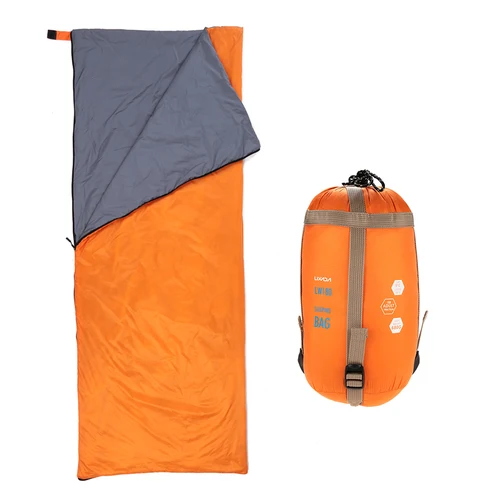 Imagen 2 del producto LIXADA 190*75cm saco de dormir tipo sobre para adultos Camping al aire libre Mini sacos de dormir para caminar en la playa bolsa de viaje ultraligera primavera otoño