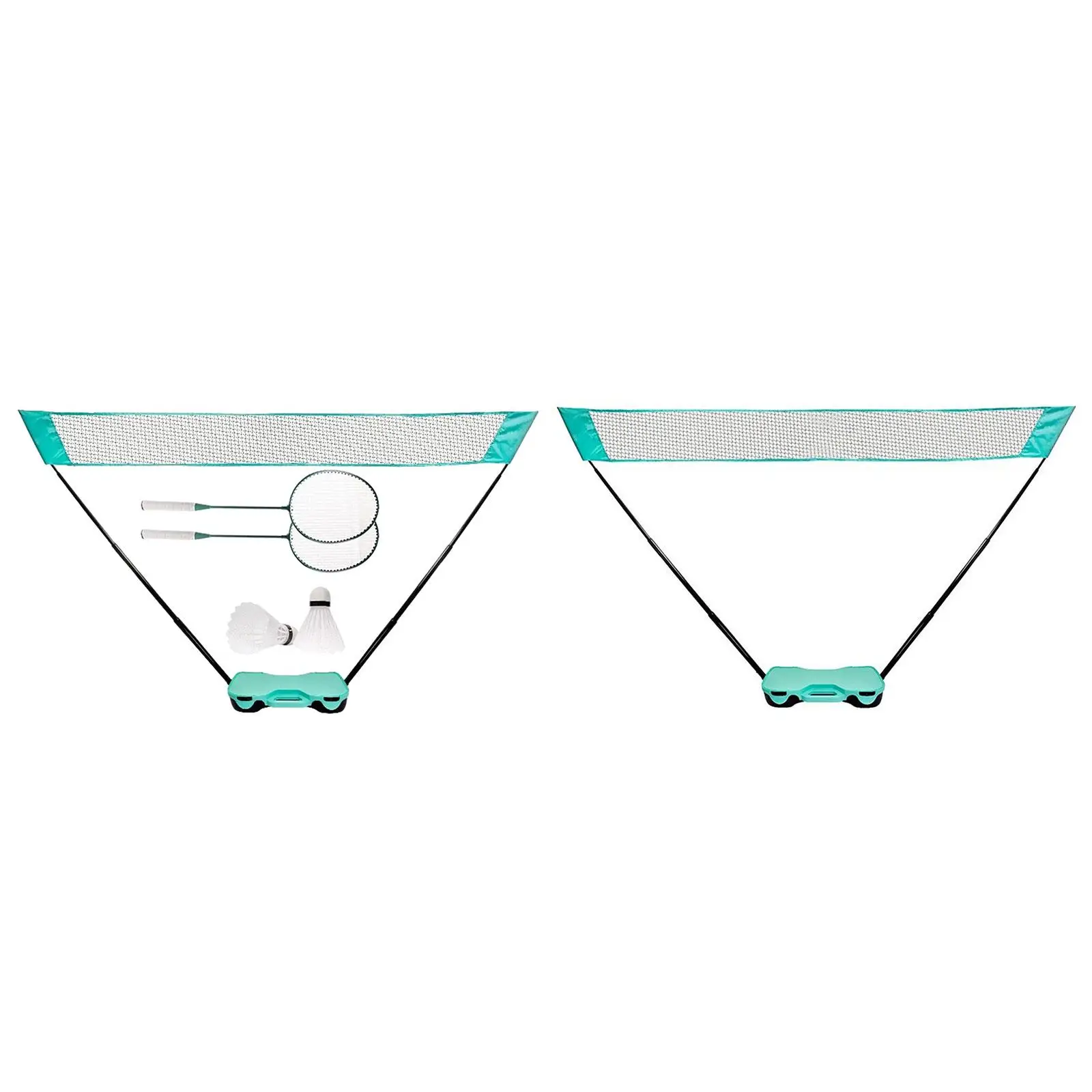 

Портативная сеть для бадминтона складной прочный с подставкой для хранения, для бадминтона, для тренировок на улице, пляже, заднем дворе