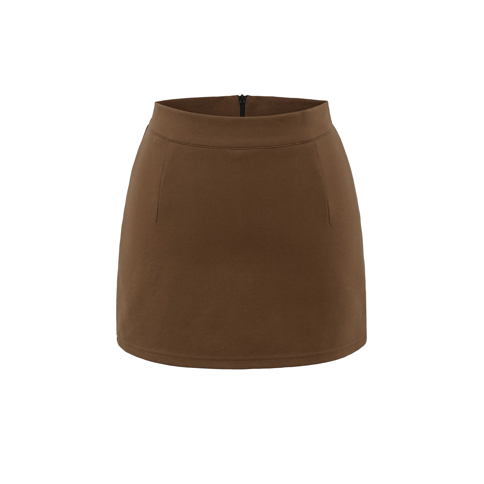 하이웨이스트 엘라스틱 반치마 여성 여름 다용도 슬림핏 노출방지 섹시한 여성 랩 숏 스커트 원스텝 스커트