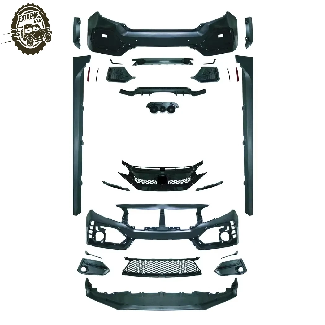 

New Arrival Body Kits for 2016-2018 New Body Kit Upgraded to Type High Hood Tail Wing Quality Body Kit