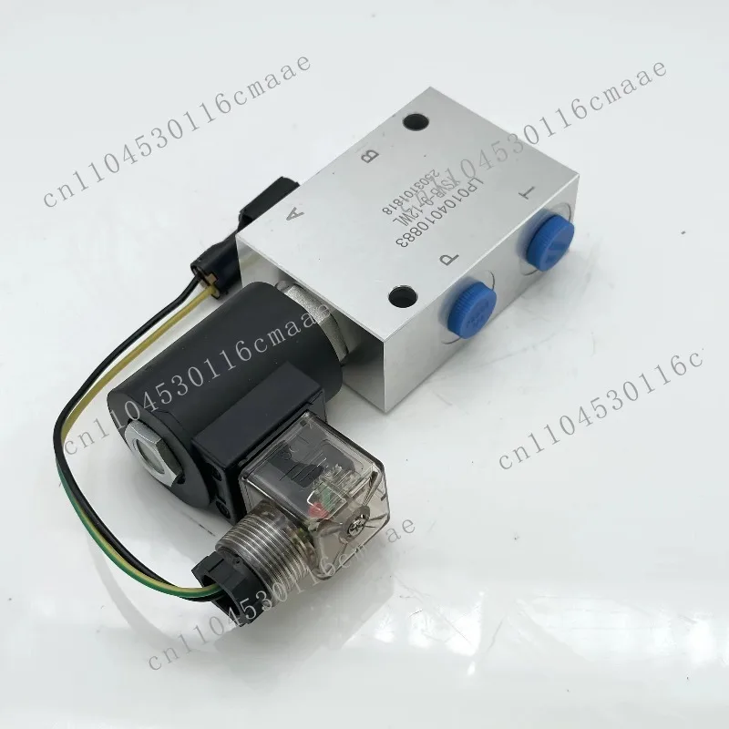 High Pressure Electromagnetic Hydraulic Change Over Solenoid Valve Coil Optional -30~100℃ Mobile Hydraulic Equipment Parts