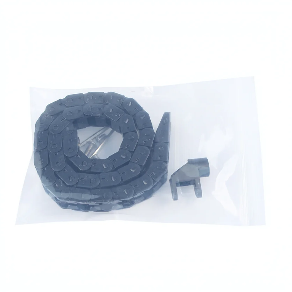 For For Dotbit S1 S1C 3D Printer Drag Chain Extruder Cable Protector Wire Management System Black Flexible Part