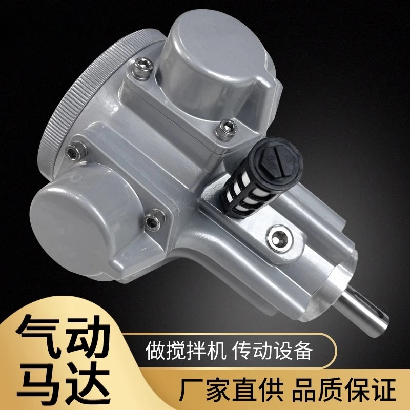 Small Piston Type Pneumatic Air Motor Low Speed High Torque High Power Reducer