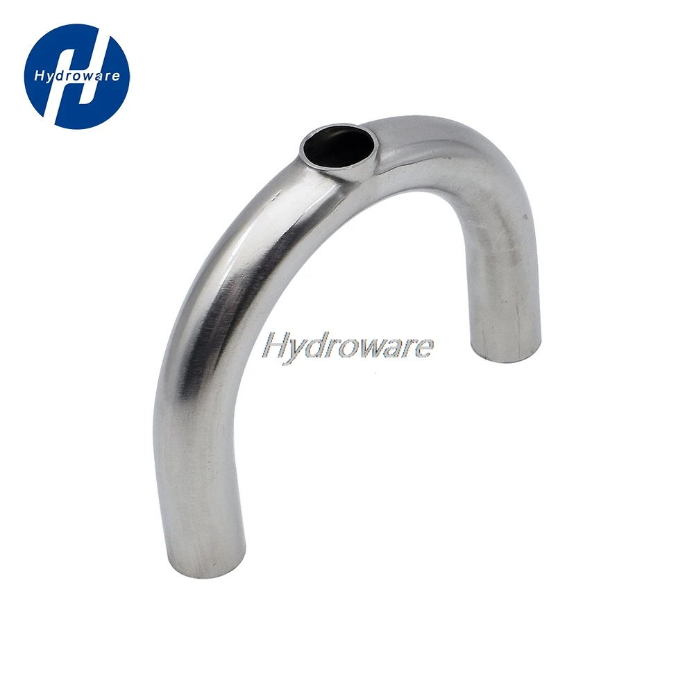 

SS304 Stainless Steel Sanitary U Elbow - 19-51mm Butt Weld Three-Way Splitter Return Bend for Homebrew Beer Beverage Food Tank