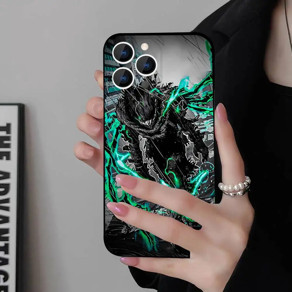 My Hero Academia Deku Phone Case For iPhone 17,16,15,14,13,12,11,Pro,Max,Plus,E,Air,Mini Protective Black Cover