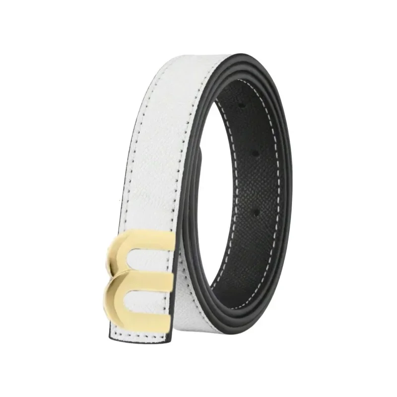 2025 Новый европейский регулируемый тонкий ремень из натуральной кожи с золотой пряжкой и буквами для женщин, дизайнерские универсальные джинсовые платья, костюмы