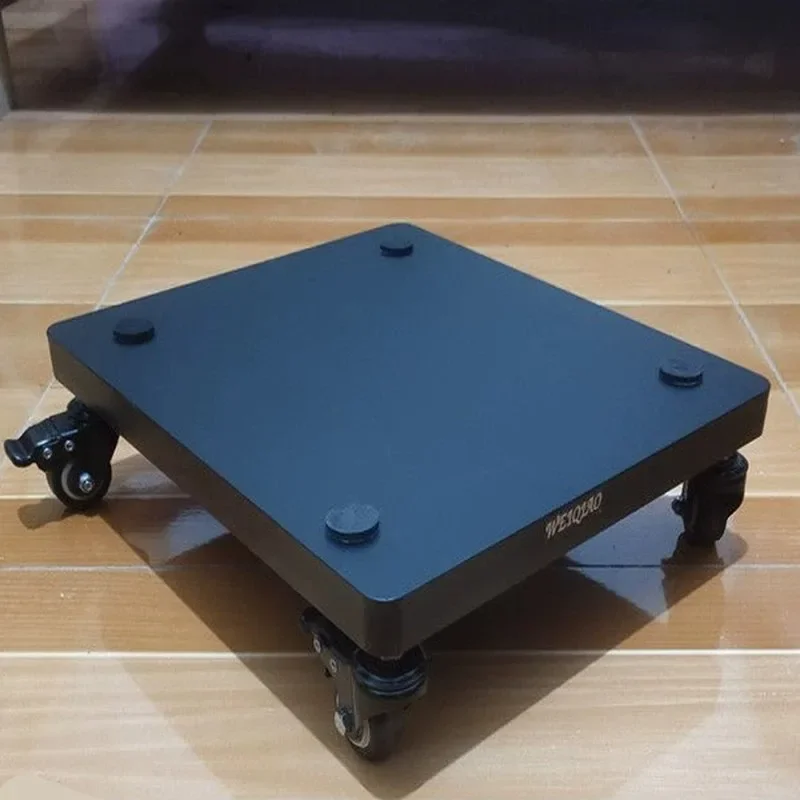 

Subwoofer base moves to the ground with universal wheel shock absorber; HIFI audio tray tripod partition is customized.