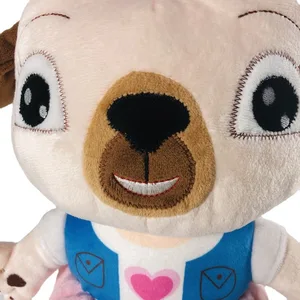 Chip and Potato Plush Toys, Boneca, Recheado, Pug dos desenhos animados, Cão e rato, Presente de aniversário e Natal, Novo 10 principais vendas batata morada - №10