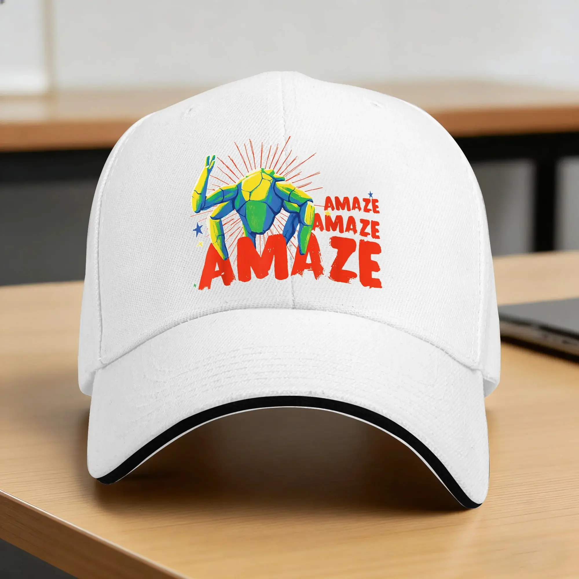 Amaze Amaze Amaze Baseball Cap Tennis Skate Breathable Trucker Hat Unisex Men Vintage Design Baseball Caps
