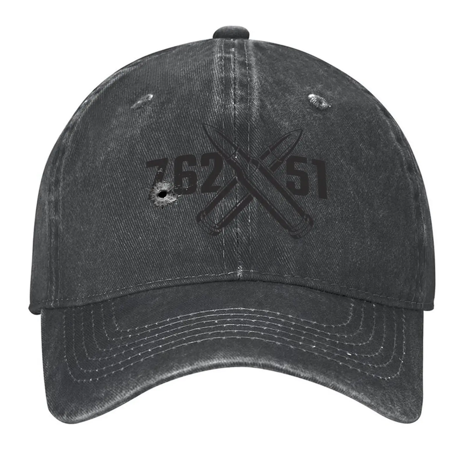 

7.62x51 Bullet Caliber .308 FN SCAR Baseball Cap sun caps Luxury Cap Wild Ball Hat derby hat Hats Woman Men's