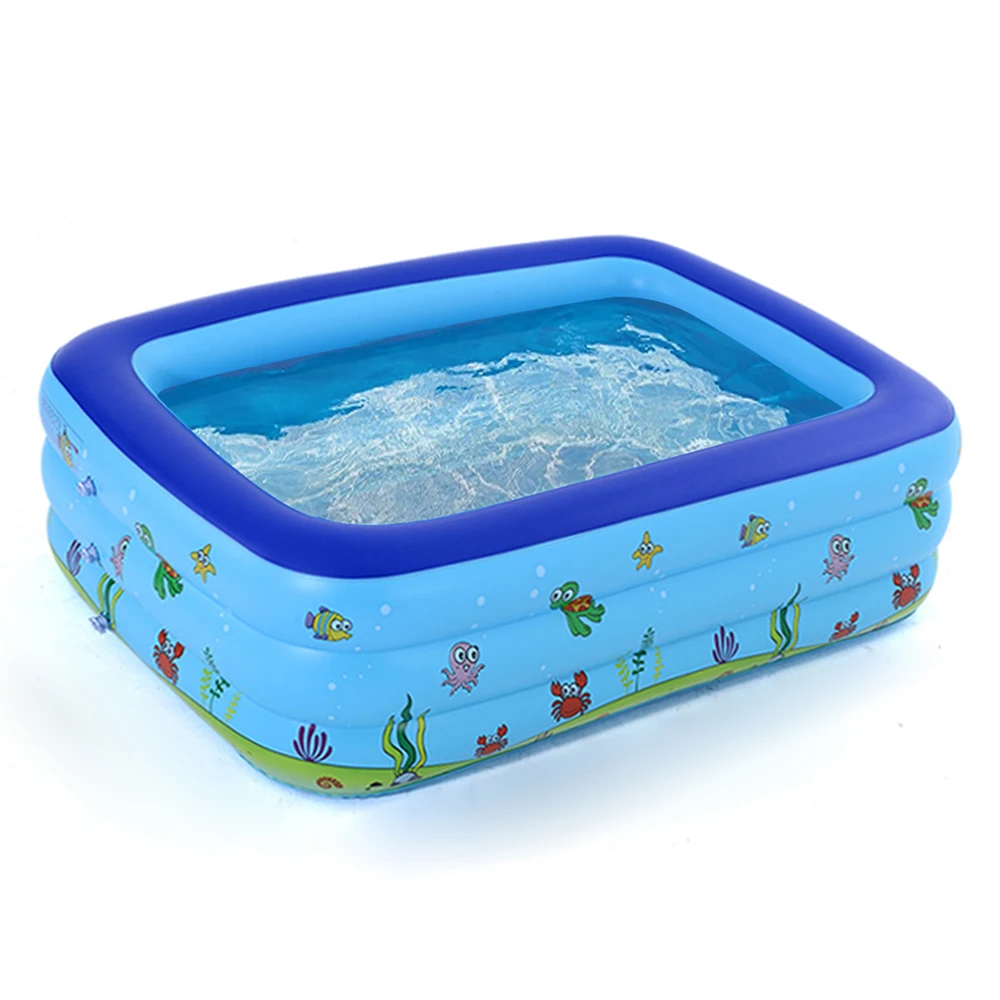 Portable Swimming Pool Inflatable Baby Swimming Pool Outdoor Children Basin Kid Bathtub