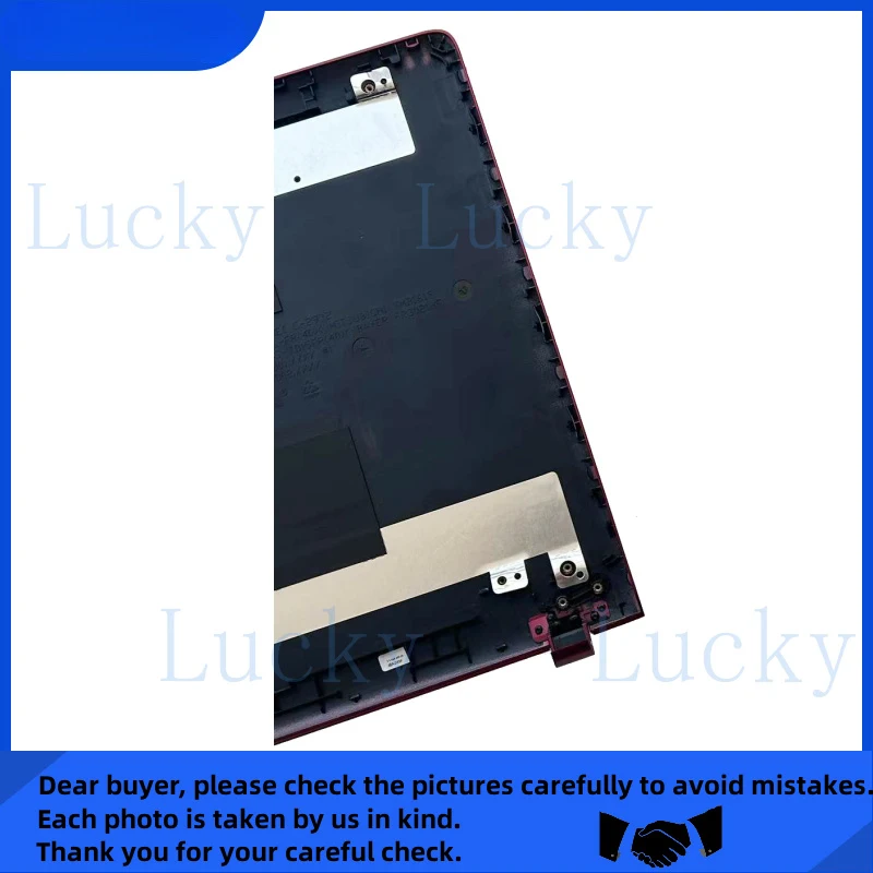 f  New For Lenovo M41-70 M41-80 LCD Rear Top Lid Back Cover Red 5CB0J24186
