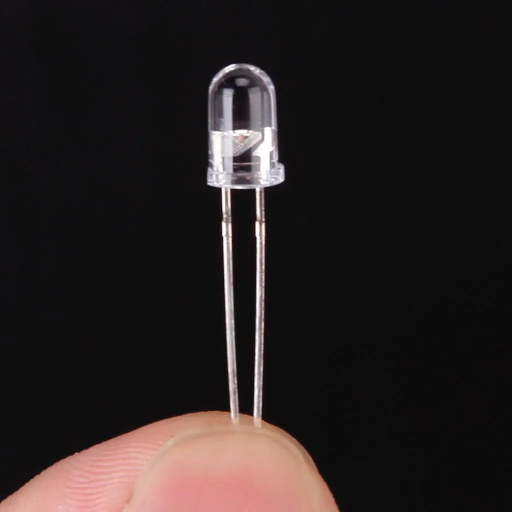 

ABFI 10Pcs 5Mm IR LED Infrared Light Emitting Diode.