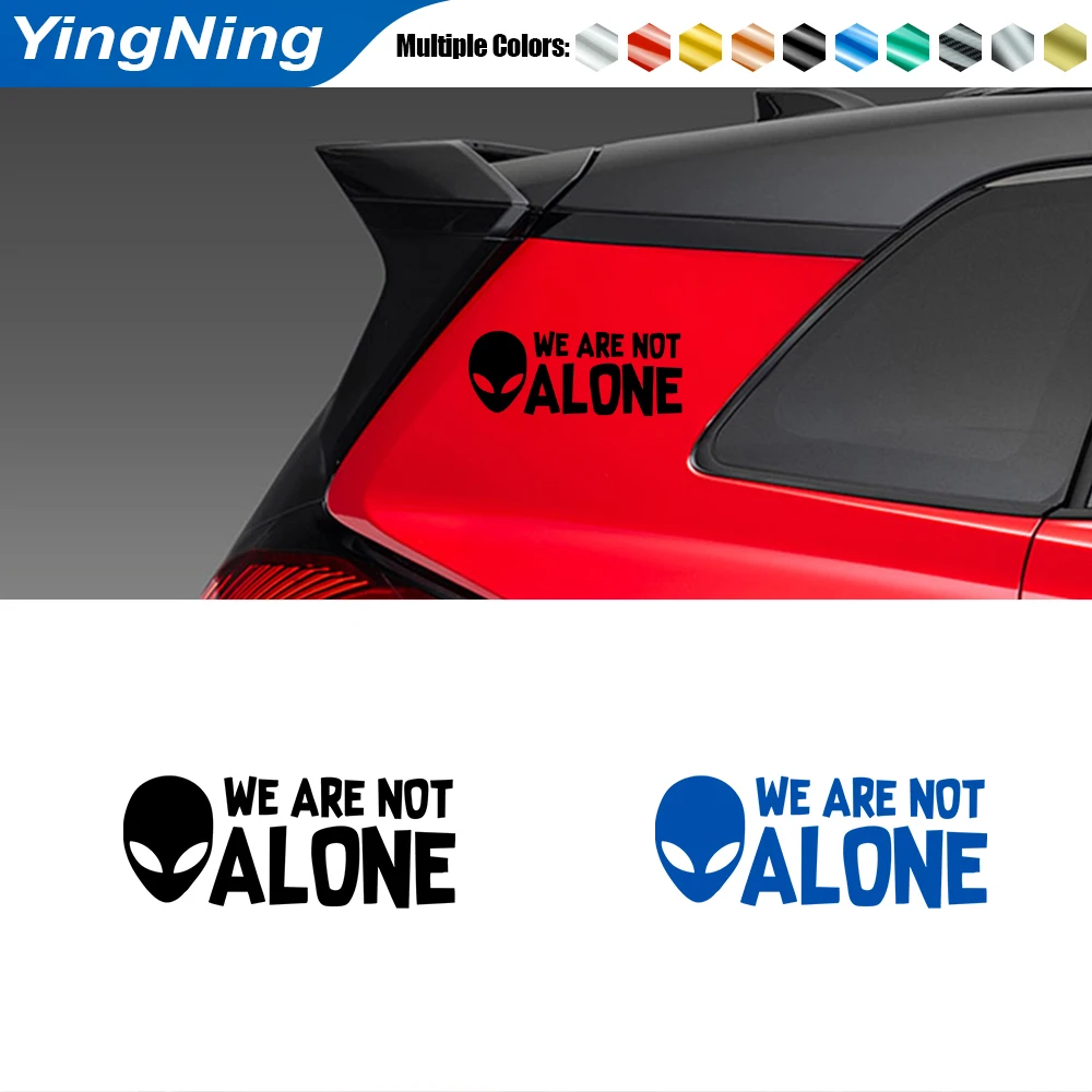 

Interesting Alien Auto Reflective Sticker Auto Bumper Body Rear Window Fashion Decorative Decal Car Vinyl Decal Car Accessories