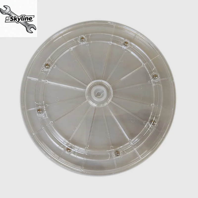 Acrylic Rotating Base, Turntable Display Stand for Cake Cookie Box Transformation Components