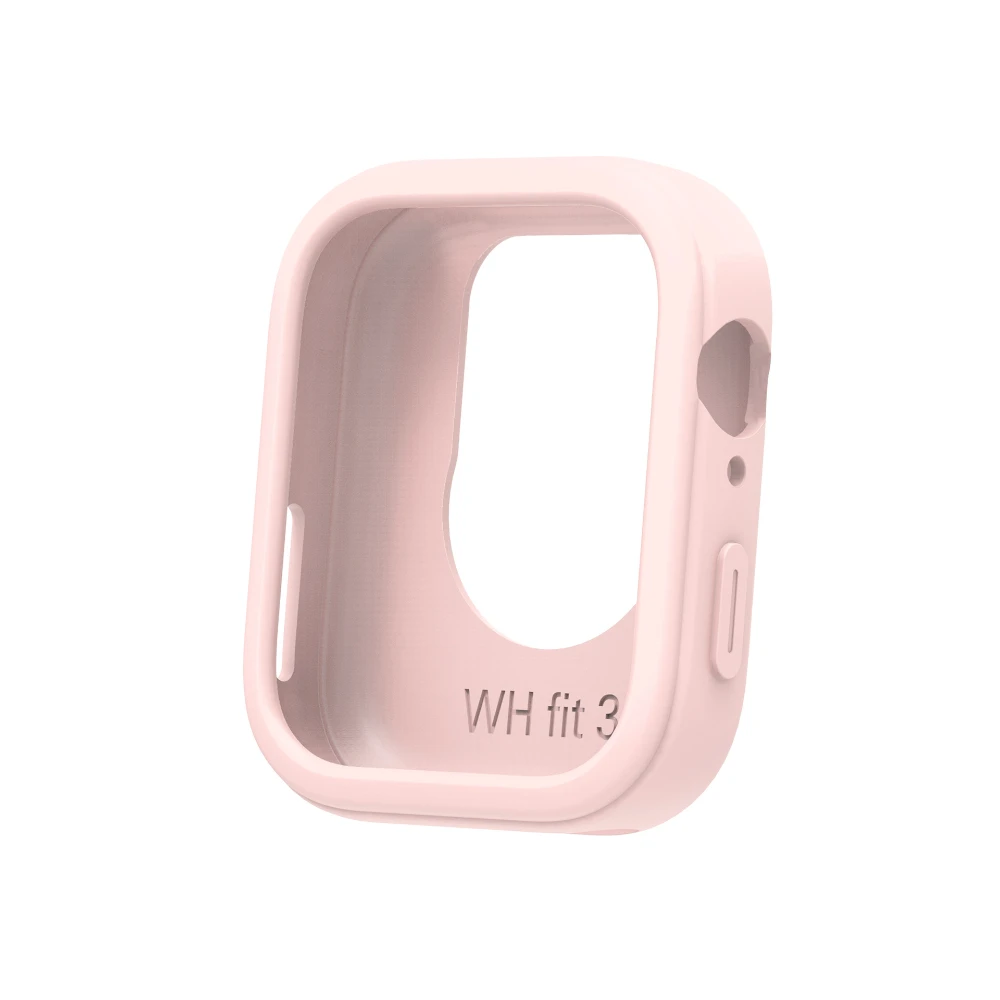 Silicone Watch Case para Huawei Watch, Soft Full Capa Protetora Shell, Sport Watch Shell Substituição, Bumper Frame, Fit3