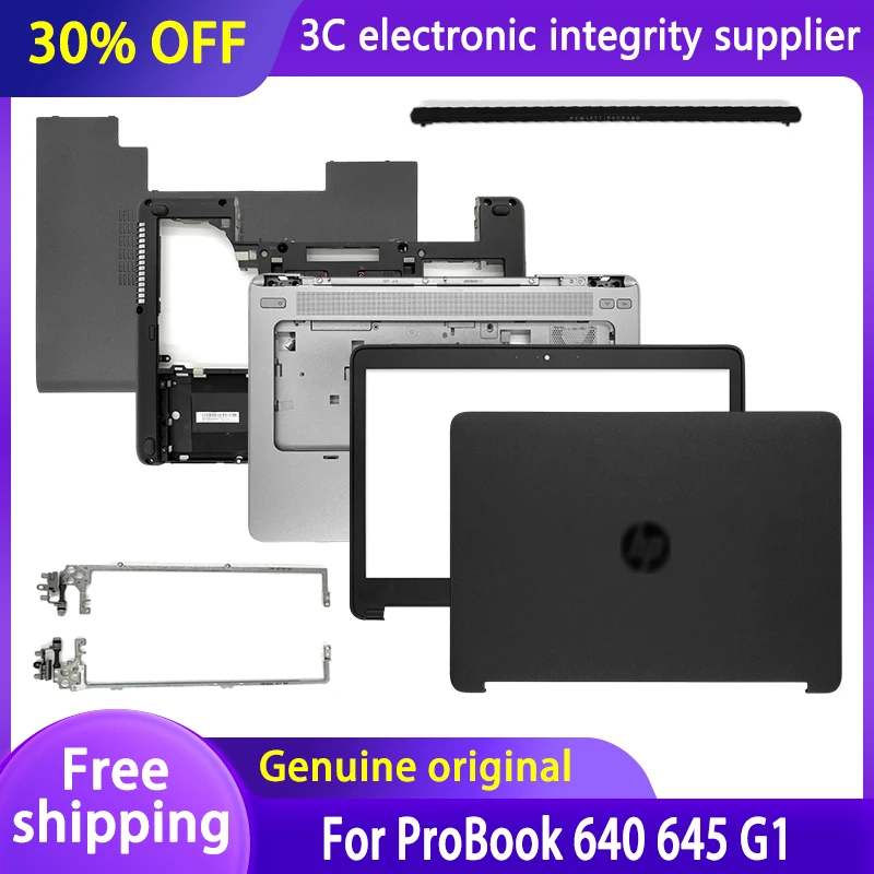 

New Laptop Cover For HP ProBook 640 645 G1 LCD Back Top Bezel/ Front Beze/Palmrest/Bottom Case/Lower Case/Hinges /Hinge Cover