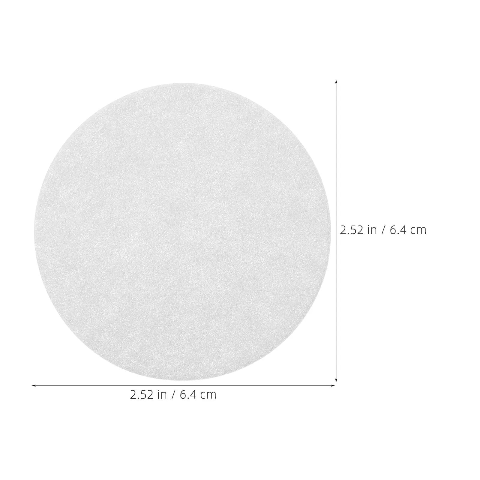 300Pcs Round Coffee Filter Paper Disposable for Drip Coffee Maker Ensures Even Extraction Clean Brewing Experience