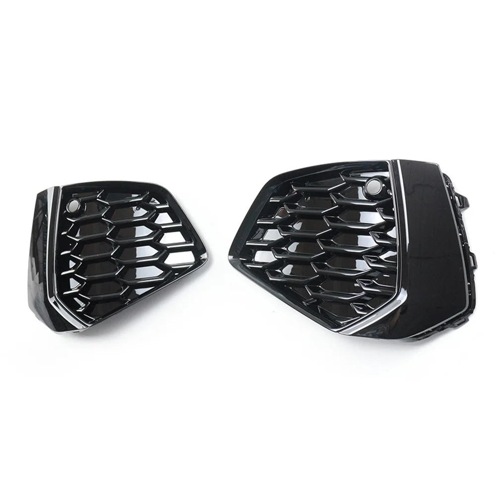 Car Front Bumper Fog Light Lower Grille Grill Cover For Audi A3 S-line 2021 2022 2023 8YG807671A 8YG807672A