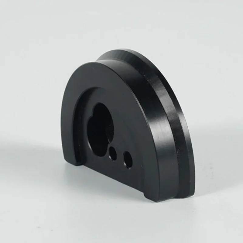 Custom CNC Black Conductive POM Plastic Parts High Precision Plastic Prototype Nylon ABS PEEK Milling CNC Machining Parts
