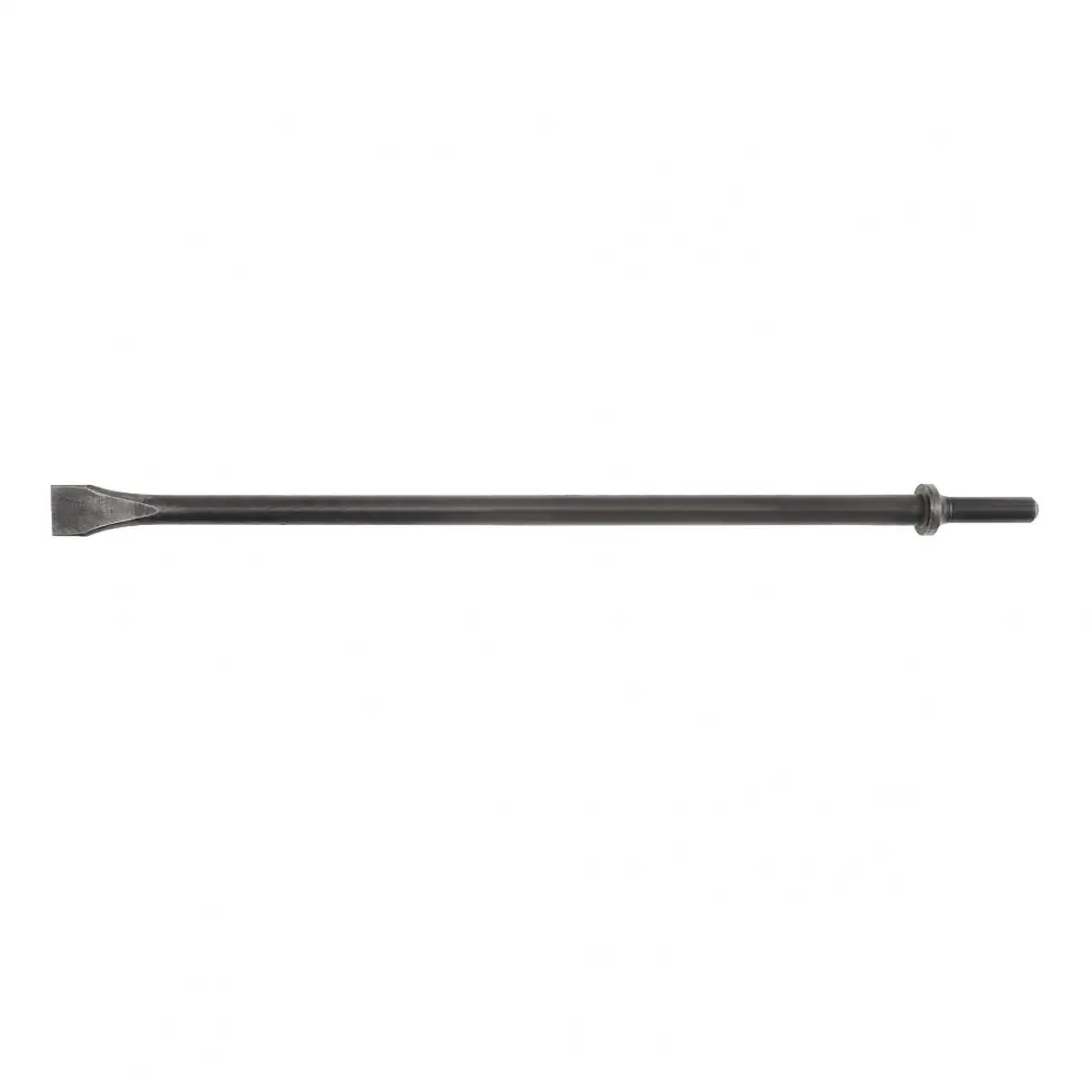 350mm Hard 45# Steel Solid Long Air Chisel Impact Head Support Pneumatic Tools for Cutting / Rusting Removal