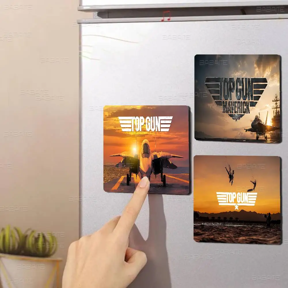 2022 Top Gun Maverick Modern Personalized magnet Cartoon character magnet Creative refrigerator Decoration Fans Collection Gifts