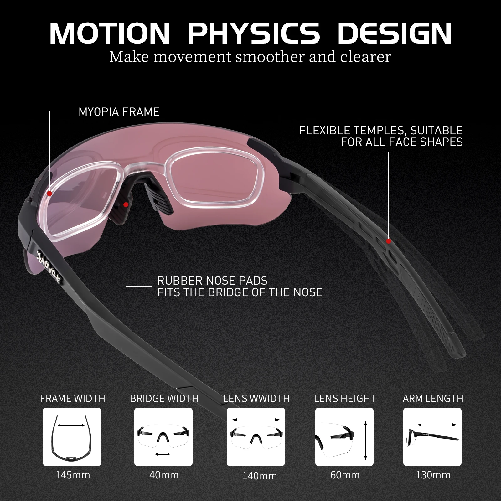 Bike glasses Photochromic Cycling Glasses Bicycle Glasses Sports Men Sunglasses MTB Road Cycling Eyewear Protection Goggles