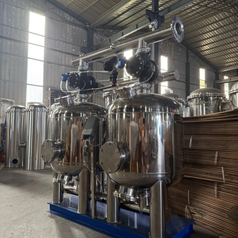 Automatic Multimedia Filter for Industrial Water Treatment Pretreatment Suspended Solids Removal Filter
