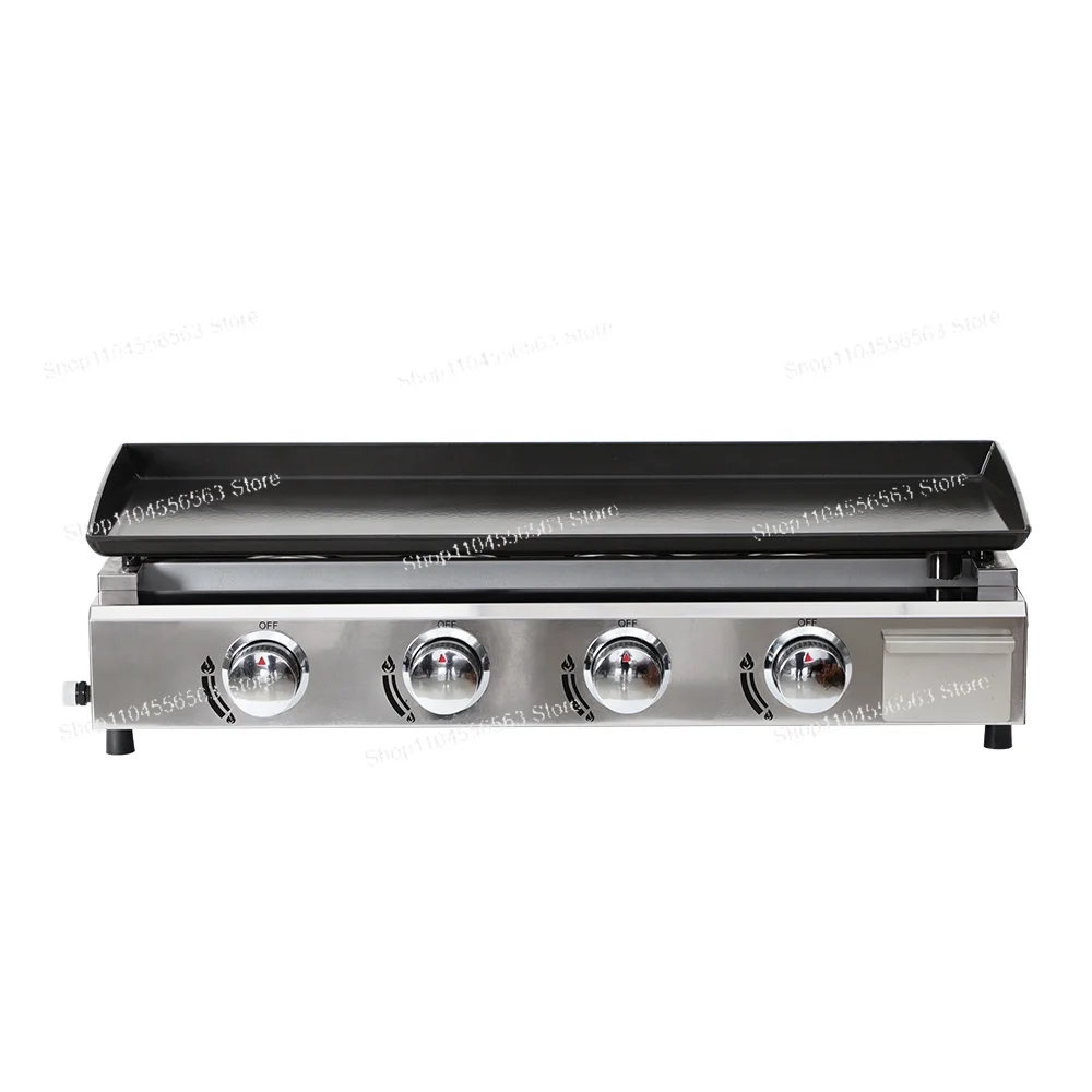 Indoor Smokeless Electric Grill Non-Stick Portable BBQ Grill Flat Top Griddle for Home Kitchen Camping