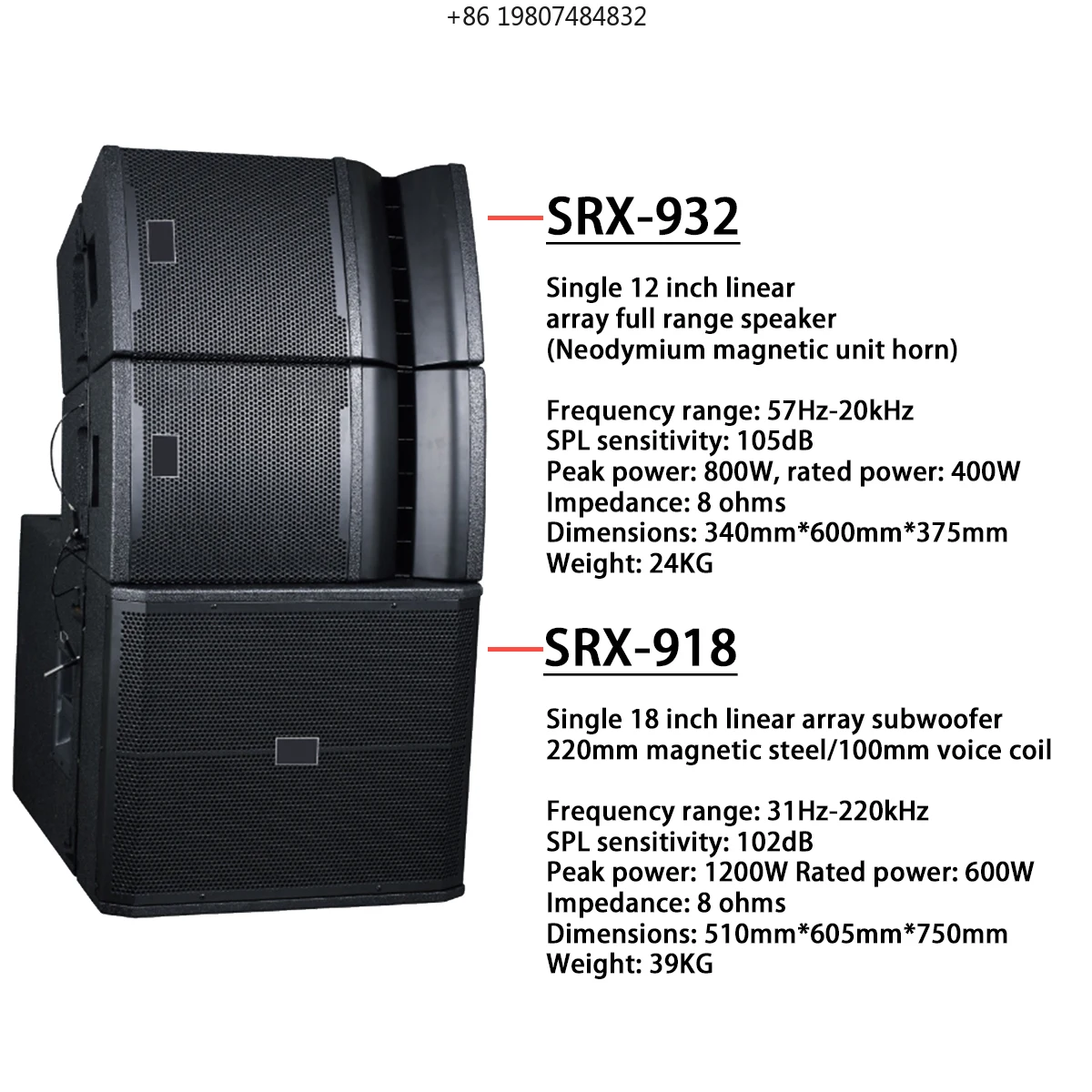 

Professional Sound Equipment/amplifiers/speaker Inch Line Array Speakers for Outdoor Live Show Sound System Outdoor