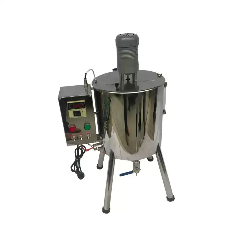 1pcs 30L Heating Mixing Filling Machine, Liquid Paste Lipstick Filler Mixer, Stirring Tank