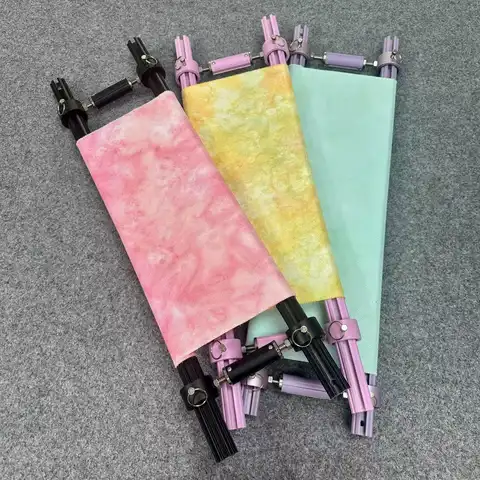 MINI Adjustable Embroidery Frame 8-18cm Aluminum Alloy Cross Stitch Scroll Hoop Retractable Needlework Reel Frame