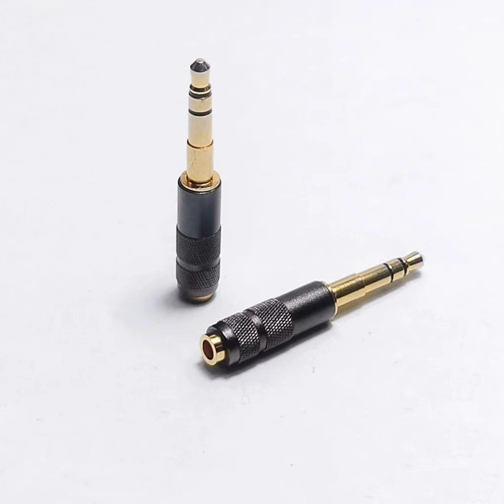 

One pair MMCX/A2DC/0.78MM Female To 3.5MM Adaptor For Headphone Plug T1P T5P t1 d8000 MDR-Z7 D600 D7100 Converter Adapter