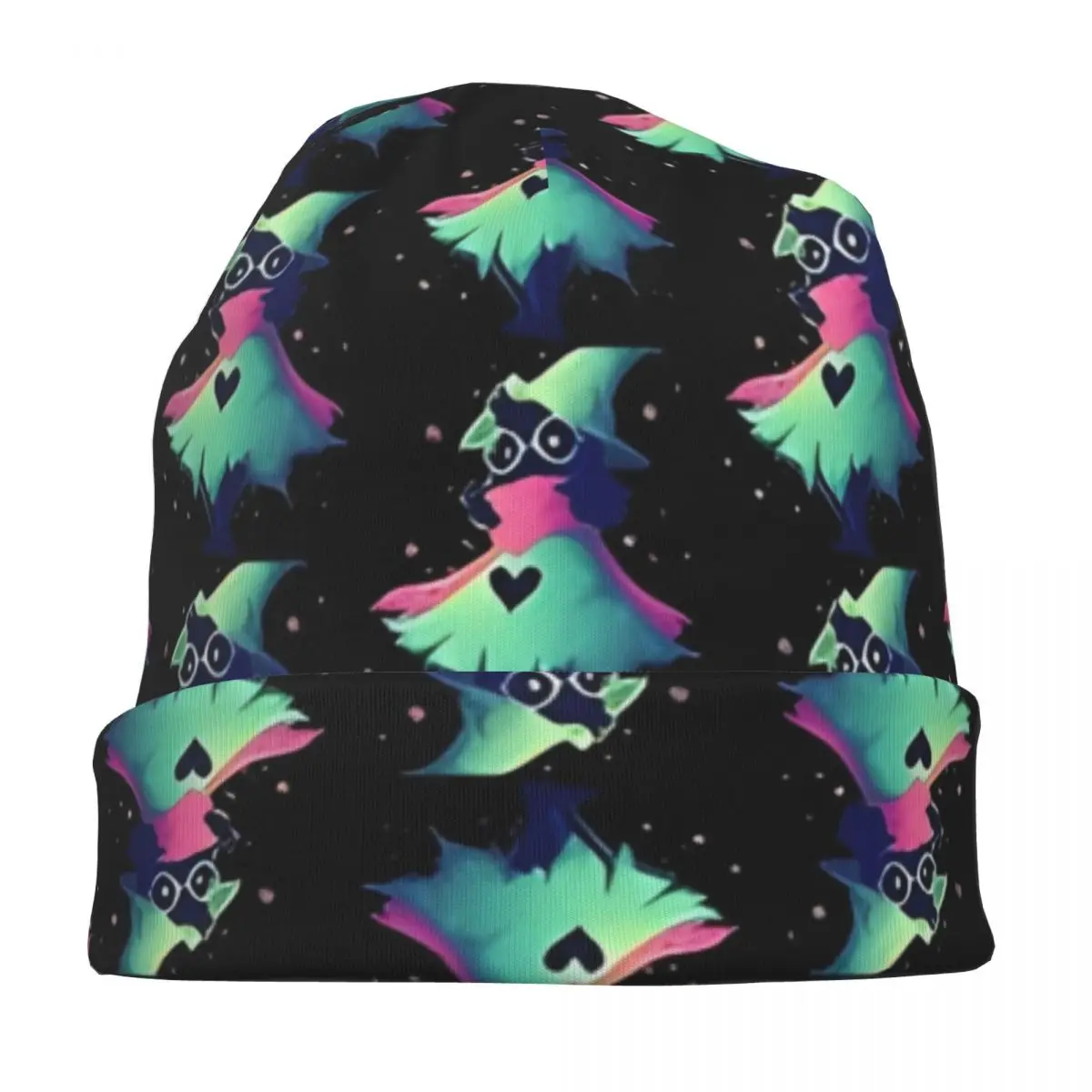 DELTARUNE RALSEI Bonnet Hats Goth Outdoor Video Games Skullies Beanies Hats Unisex Warm Dual-use Caps