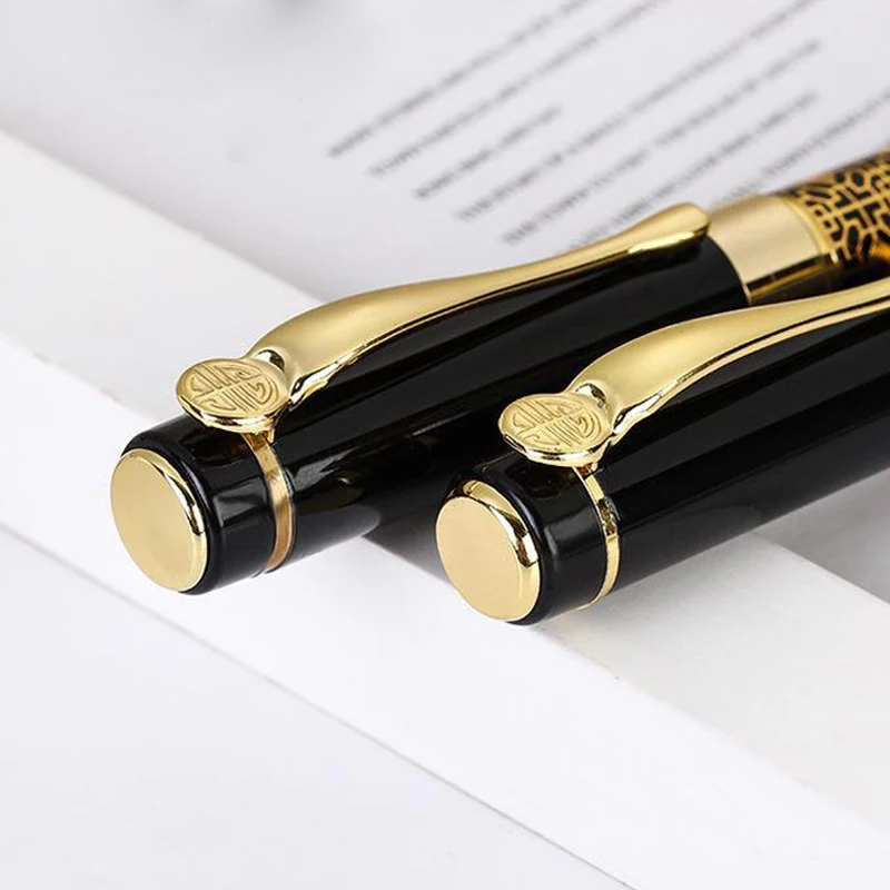 Custom Personalized Engraving Pen Fountain Ink Luxury Premium Elegant School Supplies Stationary Teacher Gift Creative Writing