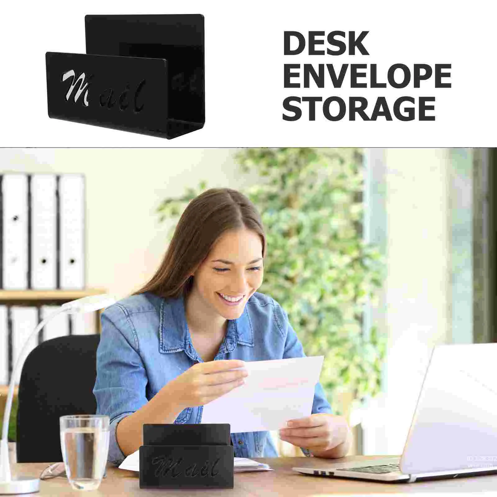 Mail Organizer Sortierer Acryl halter Brief Postkarte Display Sortiermaschine Desktop-Umschlag für Arbeits platte