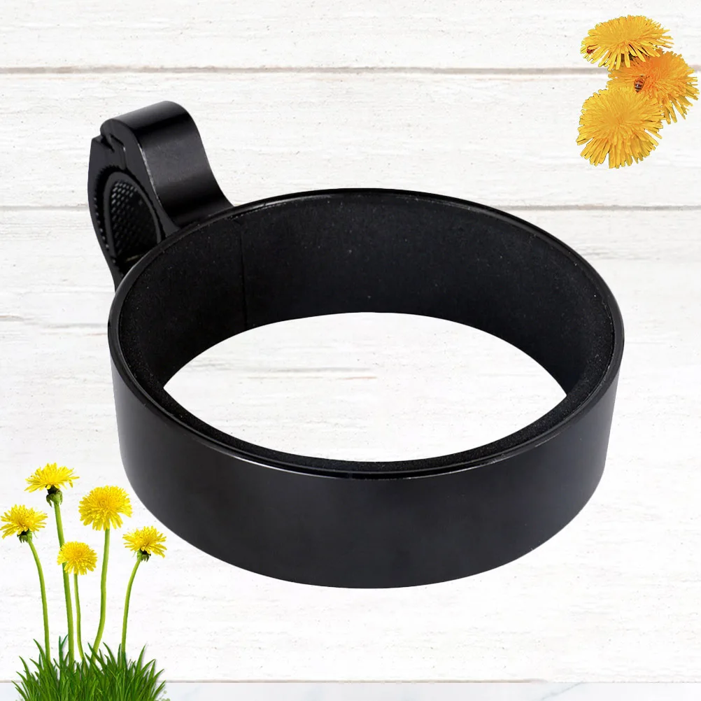 

Bike Water Bottle Holder Black Secure Wrap Around Arm Design Stable for Universal Fit Road Bike