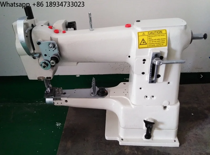 335A Industrial Sewing Machine for Shoes/Bags Cylinder Arm Walking Foot with Big Rotary Hook for Shoemaking