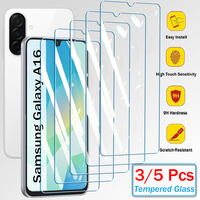 3/5Pcs Tempered Glass For Samsung Galaxy A16 Screen Protectors Protective Glass Film