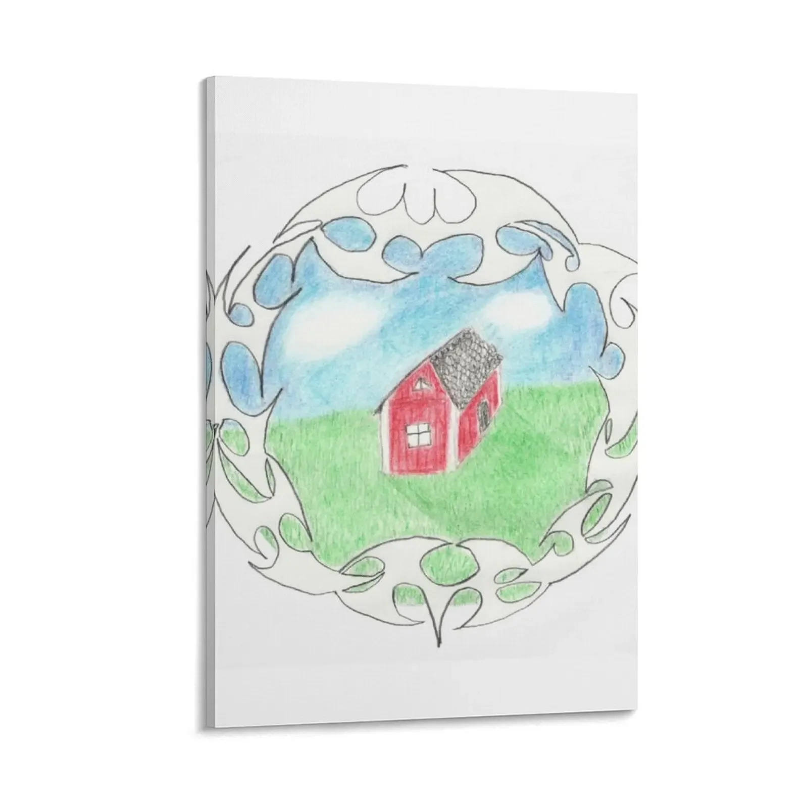 

Bladee + Ecco2k - Crest Canvas Painting canvas wall decoration bedroom decoration poster