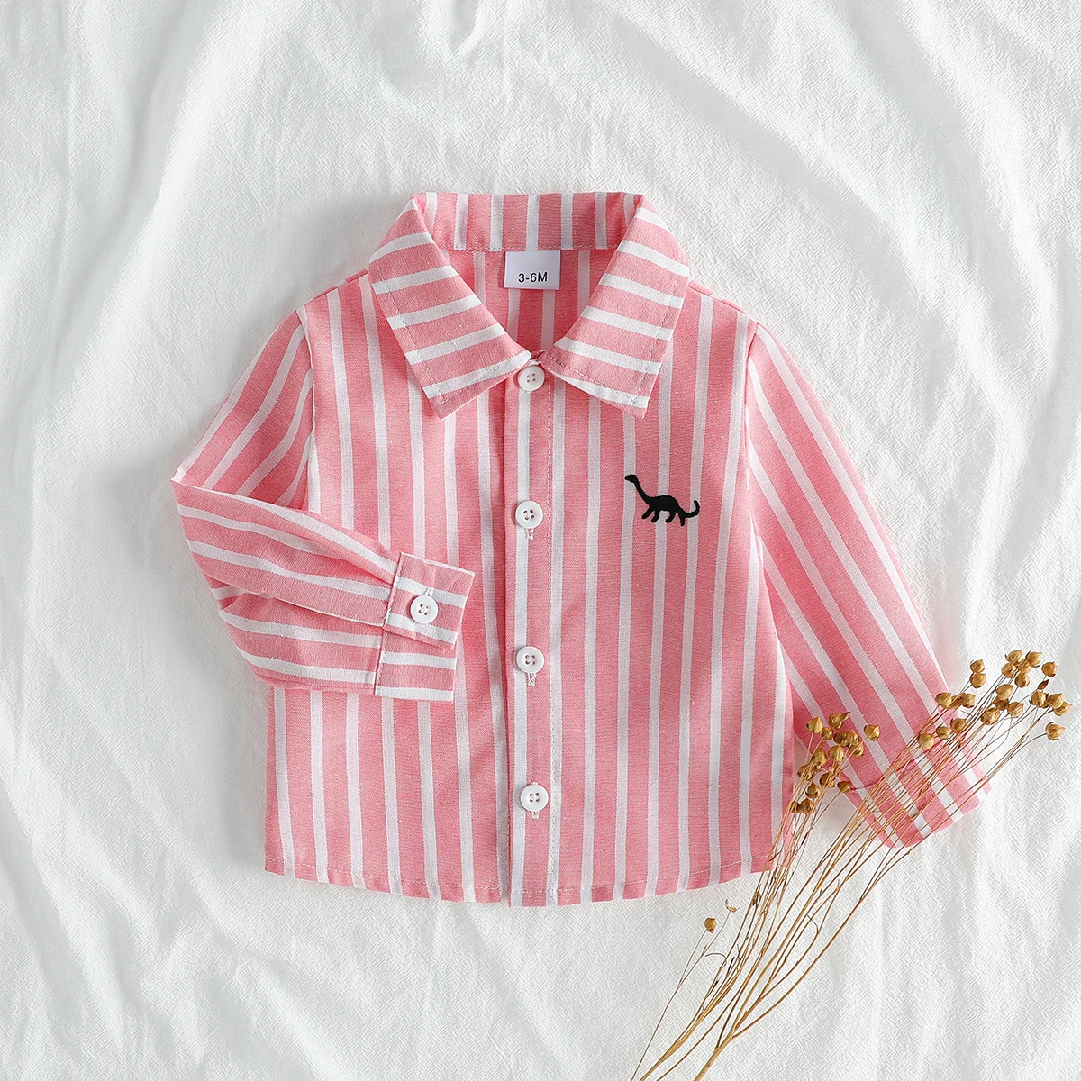 

2025 New Style All Seasons Long Sleeve Baby Boy's Plaid Shirts Casual Classic Turn-down Collar Tops for Children Kids Clothes