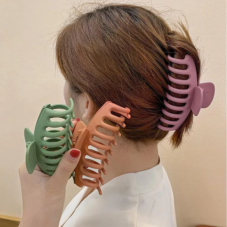 Big Plastic Hair Claw Clip Lot Large for Thick Hair Korean Hair Accessories Hair Clips pinzas para el cabello pince cheveux