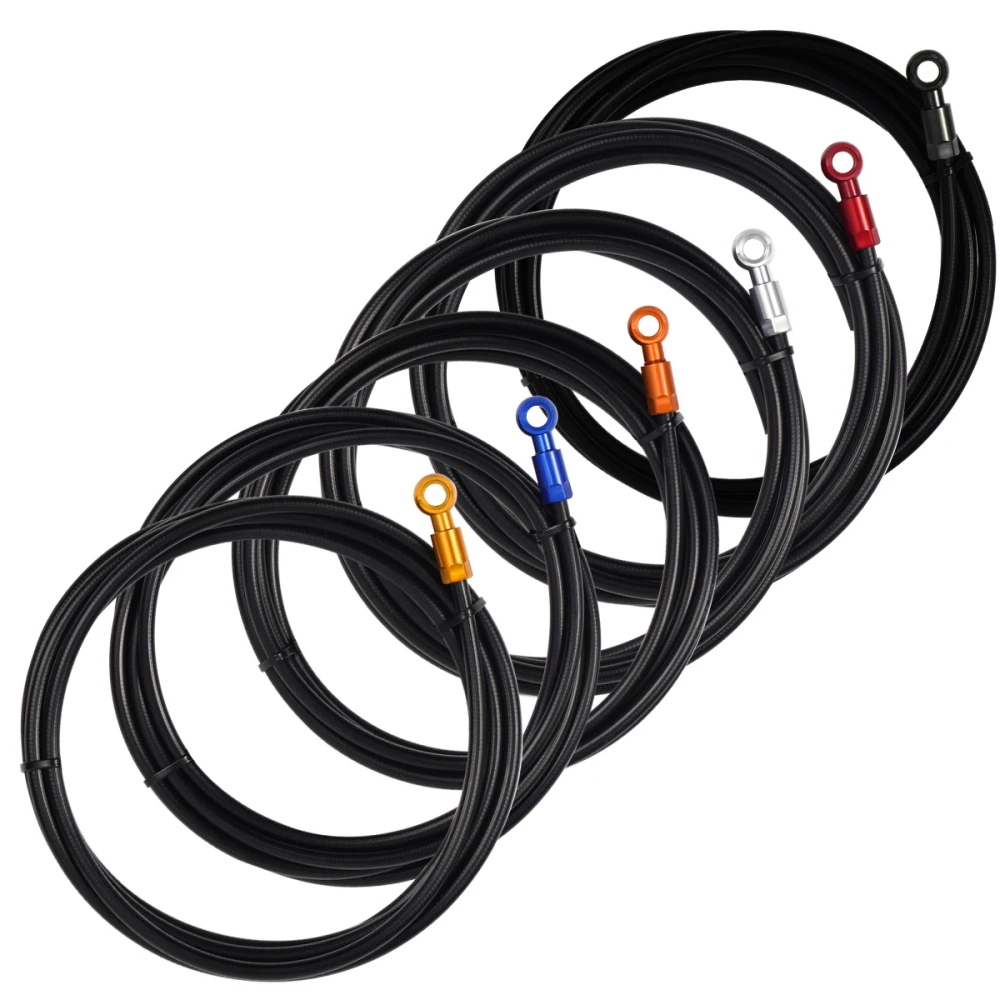 CNC Fahrrad Hydraulische Brems Kabel Kit 5mm * 2M Fahrrad Öl Bremsen Rohr Für SHIMANO SLX XT XTR DEPRE BH90 BH59 Brems Schlauch Zubehör – Detail 1