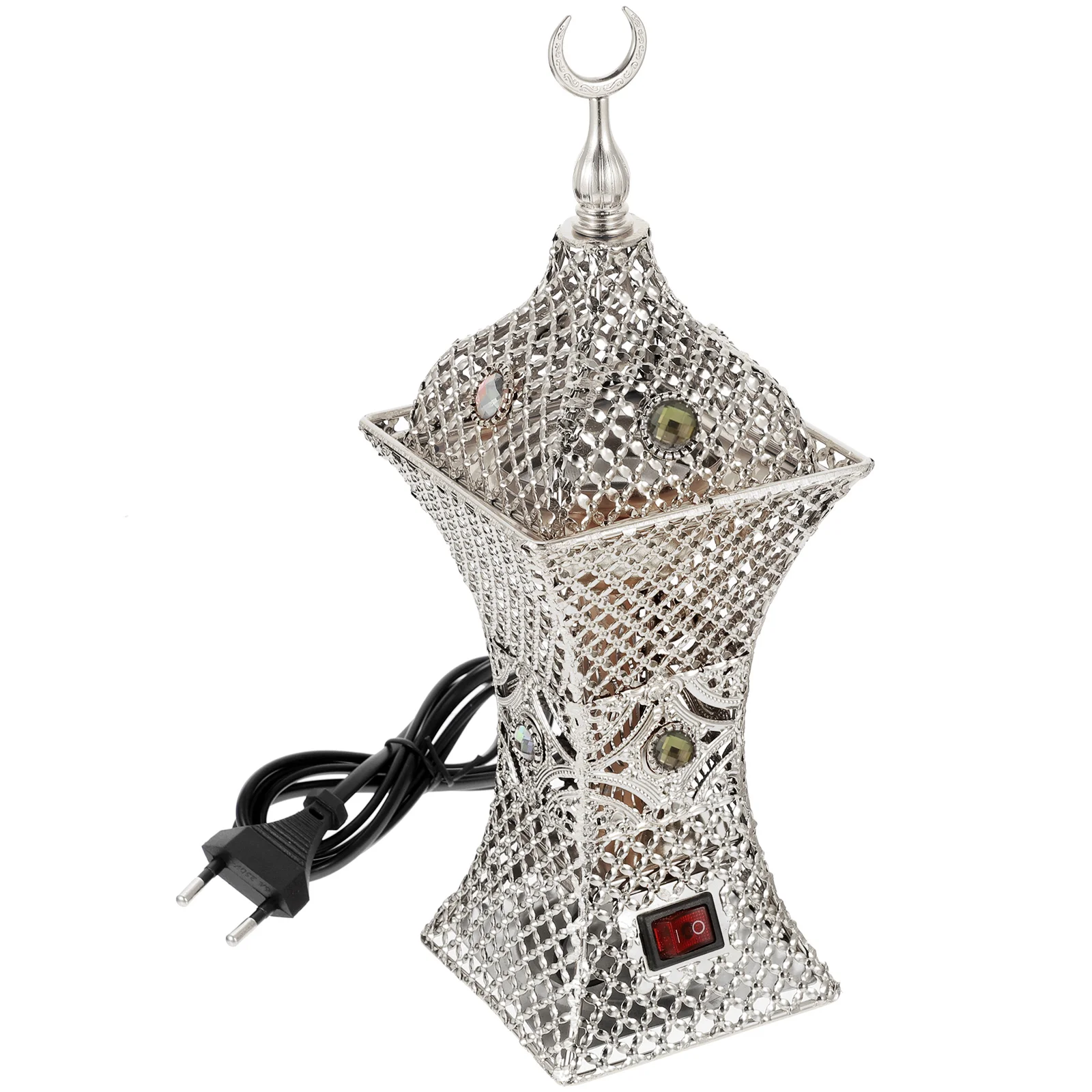 

Electric Incense Burner High Temp Fine Iron Censer Aromatherapy Stove Decorative Middle Eastern Style Plug Southeast Asia