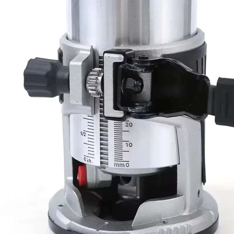 ماكيتا DRT50 ماكينة تشذيب لاسلكية أصلية قابلة لإعادة الشحن ماكينة تشذيب بدون فرش أداة طحن ماكينة نقش الأعمال الخشبية #4