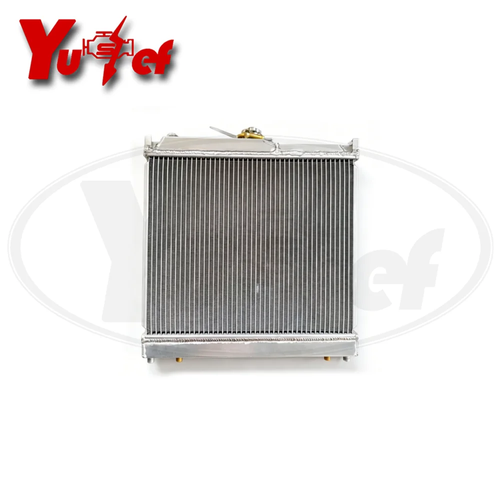 All aluminum radiator For SUZUKI JIMNY 1.3 1995-2018/JB23W JB33W JB43W G13B, G13BB, K6A, M13A AT 40mm # 1770078E20 1770082A00 view 2